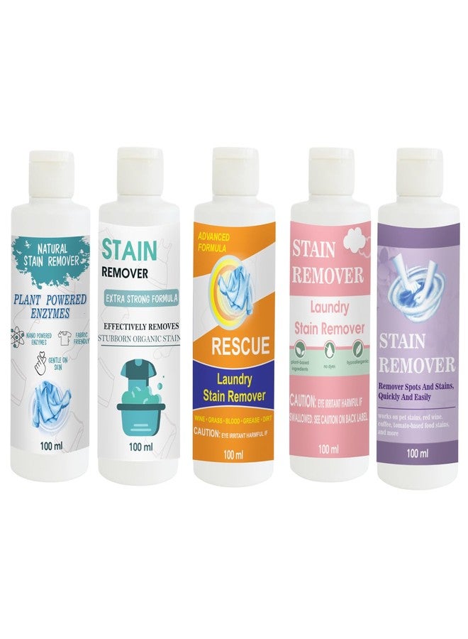 مجموعة مزيلات البقع من توفوس: مزيل بقع القمصان، والدمى، والبرتقالي، والوردي، والبنفسجي | محلول تنظيف متعدد الأسطح للملابس والأقمشة والمفروشات (100 غرام لكل عبوة) - Image 1